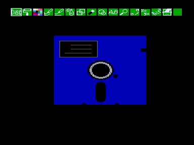 Скриншот: Графический дисковый редактор «Draw»