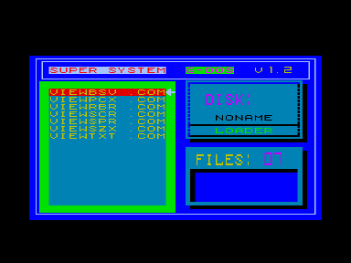 Скриншот: G-DOS v1.2