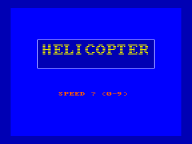 Скриншот: Helicopter