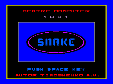 Скриншот: Snake 1