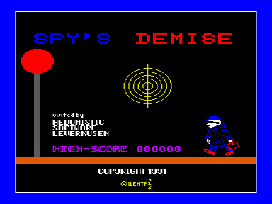 Скриншот: Spy’s Demise